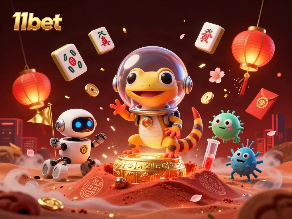 Experience the vibrant world of online gambling with 11bet, showcasing a unique casino adventure.