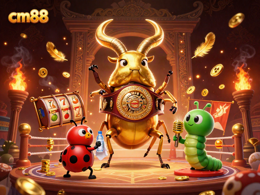 Bet on excitement with cm88's vibrant casino battle featuring stunning characters.