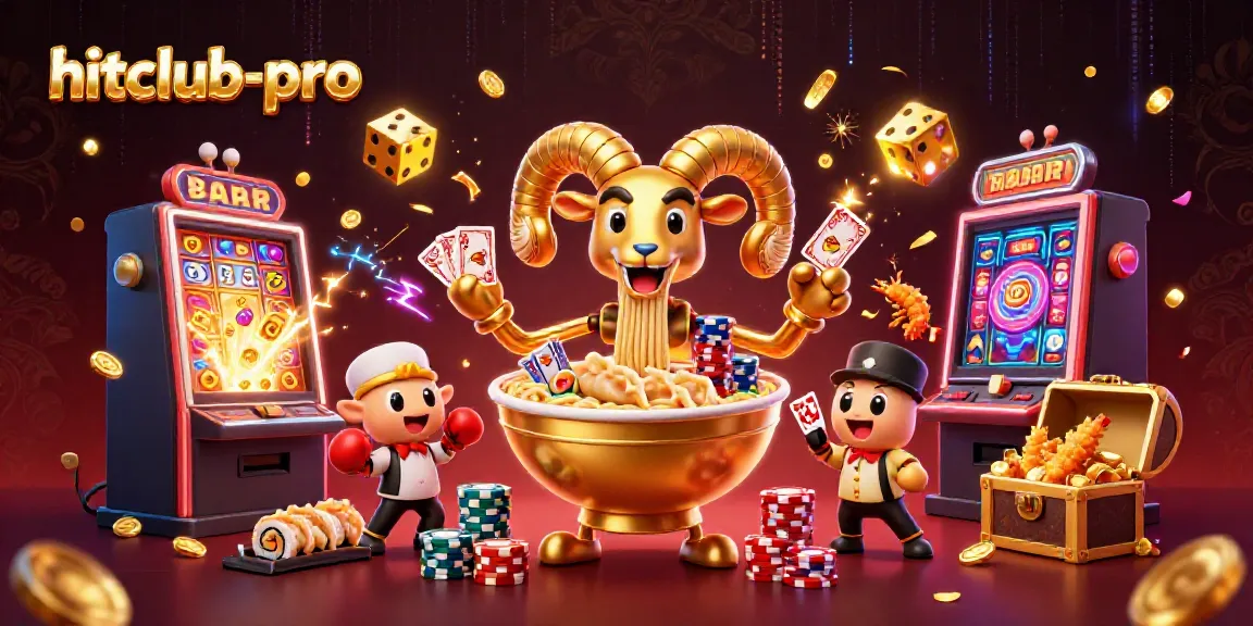 Join the excitement at hitclub-pro with an animated casino scene featuring vibrant characters and dynamic elements.