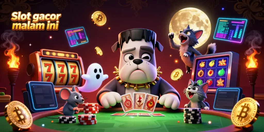 Slot gacor malam ini, merasakan keseruan bermain kasino dengan karakter kartun unik dan elemen perjudian