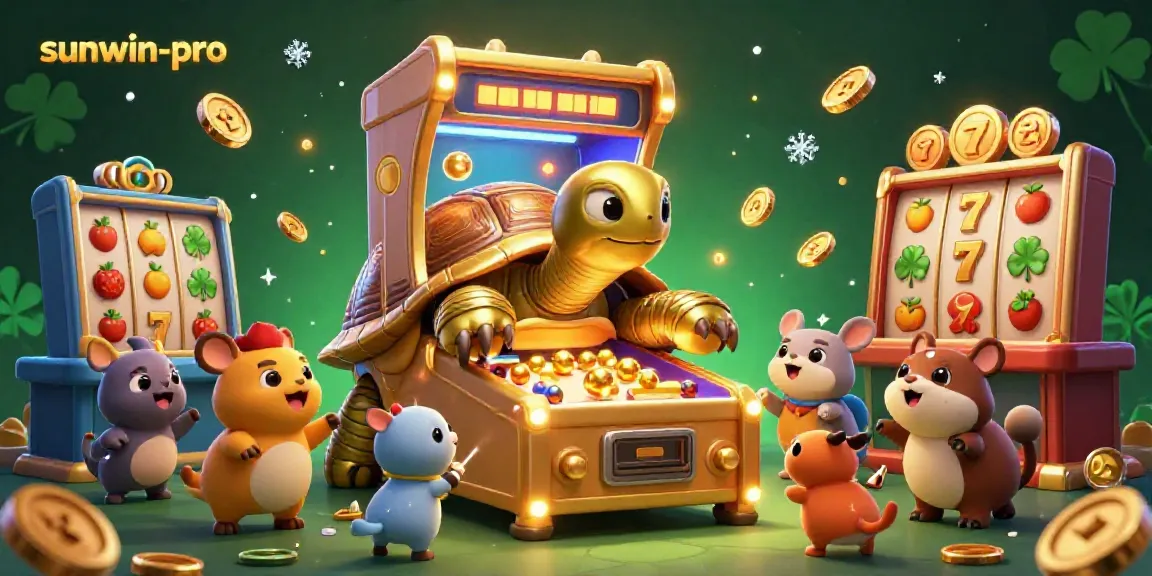 Experience exciting slots gameplay featuring sunwin-pro with vibrant 3D characters and dynamic game elements.